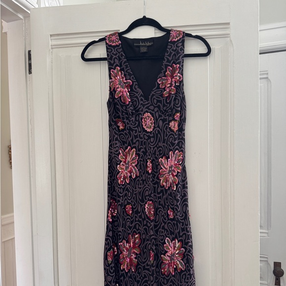 Nicole Miller 100% Silk Dress with sequins - Picture 2 of 3